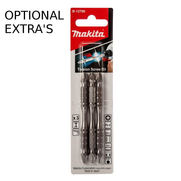 MAKITA B-12790 Double Ended Pz2 Torsion Bit - 85mm