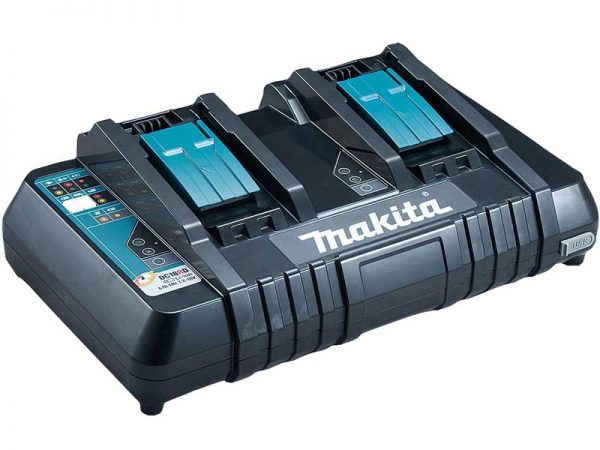 Makita DC18RD 230v 14.4-18V LXT Twin Port Rapid Battery Charger