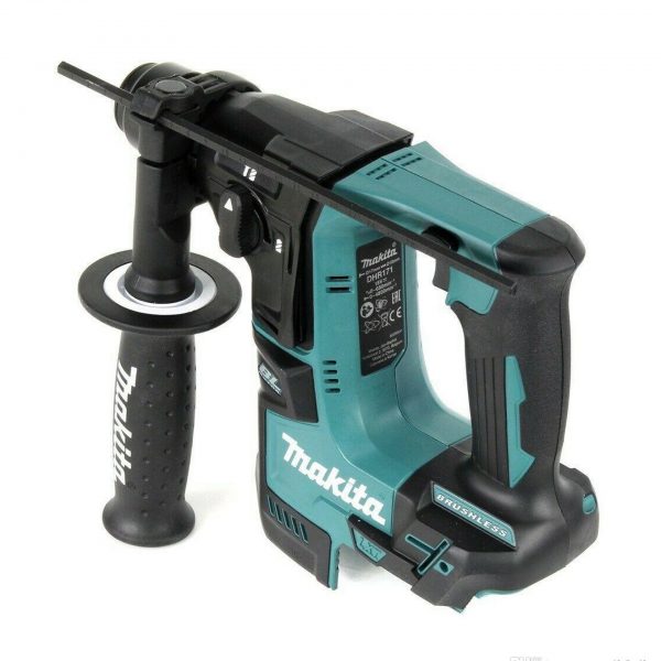 Makita DHR171Z 18V LXT BL SDS Plus Rotary Hammer Drill Body Only - Image 3