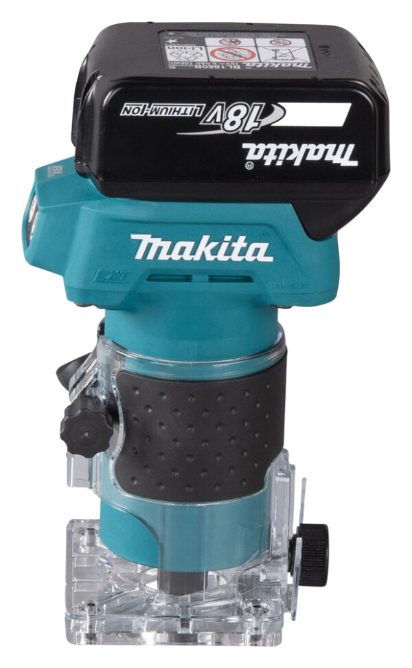 Makita DRT52Z 18v Li-Ion Cordless 1/4" Router/ Trimmer Body Only  - Image 2