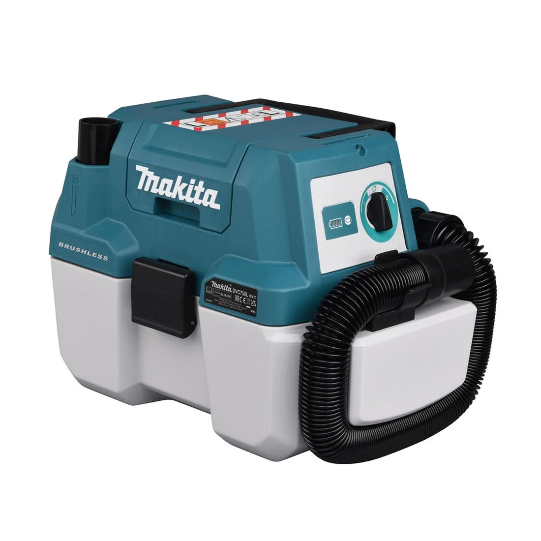 Makita DVC750LZ 18v LXT Brushless 7.5L L-Class Wet/Dry Vacuum Cleaner Body Only - Image 4