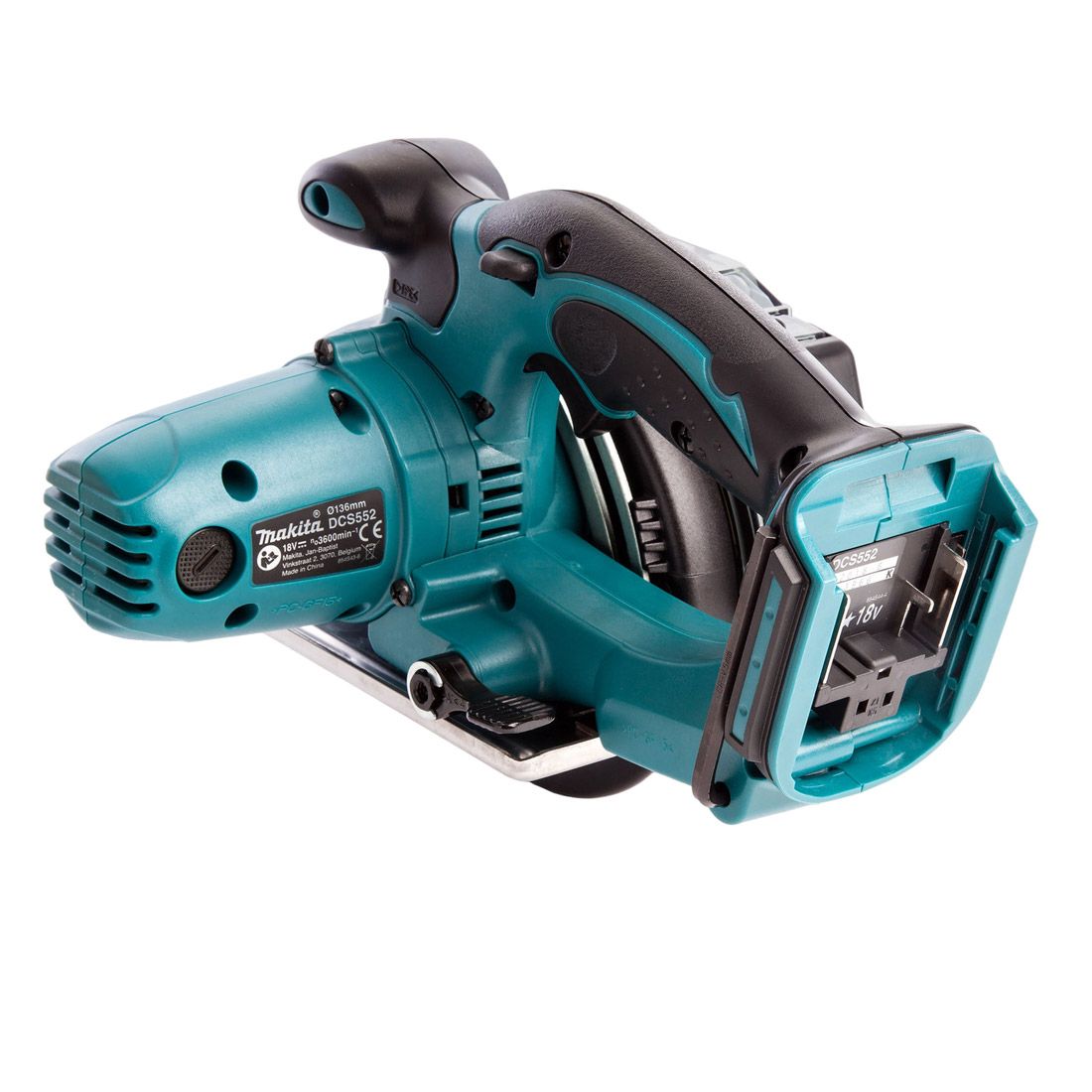 Makita DCS552Z 18v LXT Cordless 136mm Metal Cutting Saw Body Only - Image 6