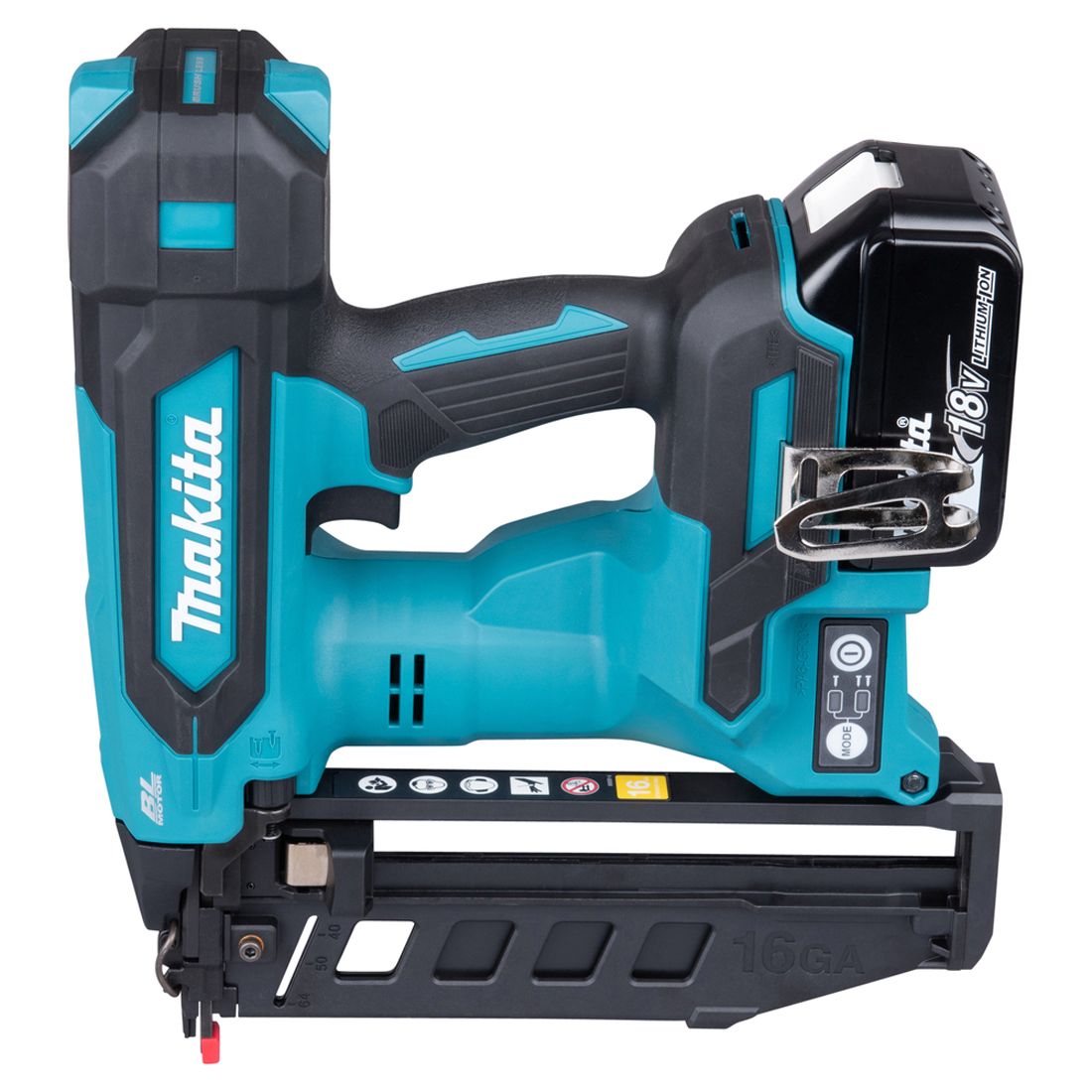 Makita DBN601ZJ 18v LXT Cordless Brushless Finishing Nailer Body Only In Makpac Case - Image 11