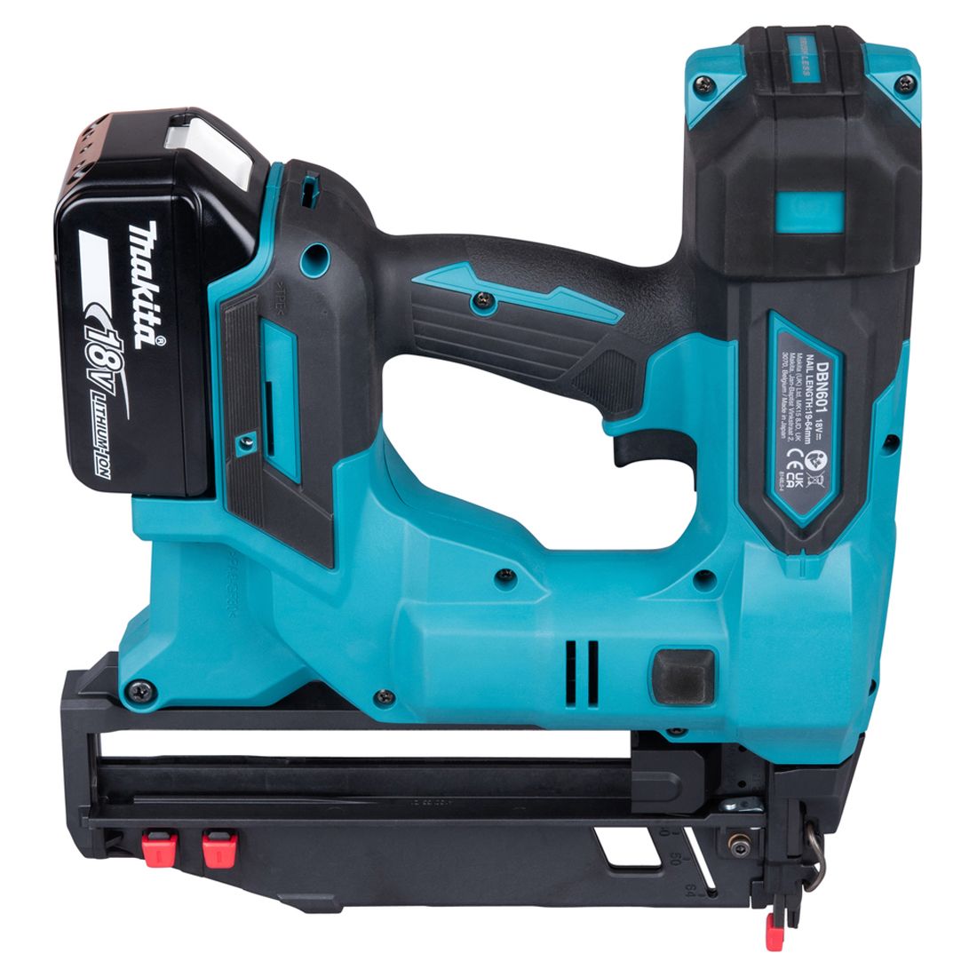 Makita DBN601ZJ 18v LXT Cordless Brushless Finishing Nailer Body Only In Makpac Case - Image 6