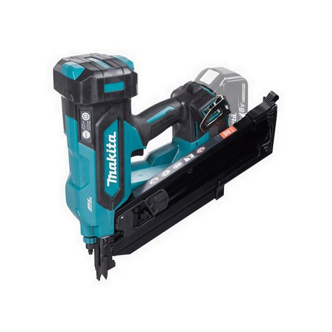 Makita DBN900ZK 18v LXT Brushless First Fix Framing Nailer Body Only In Carry Case - Image 2