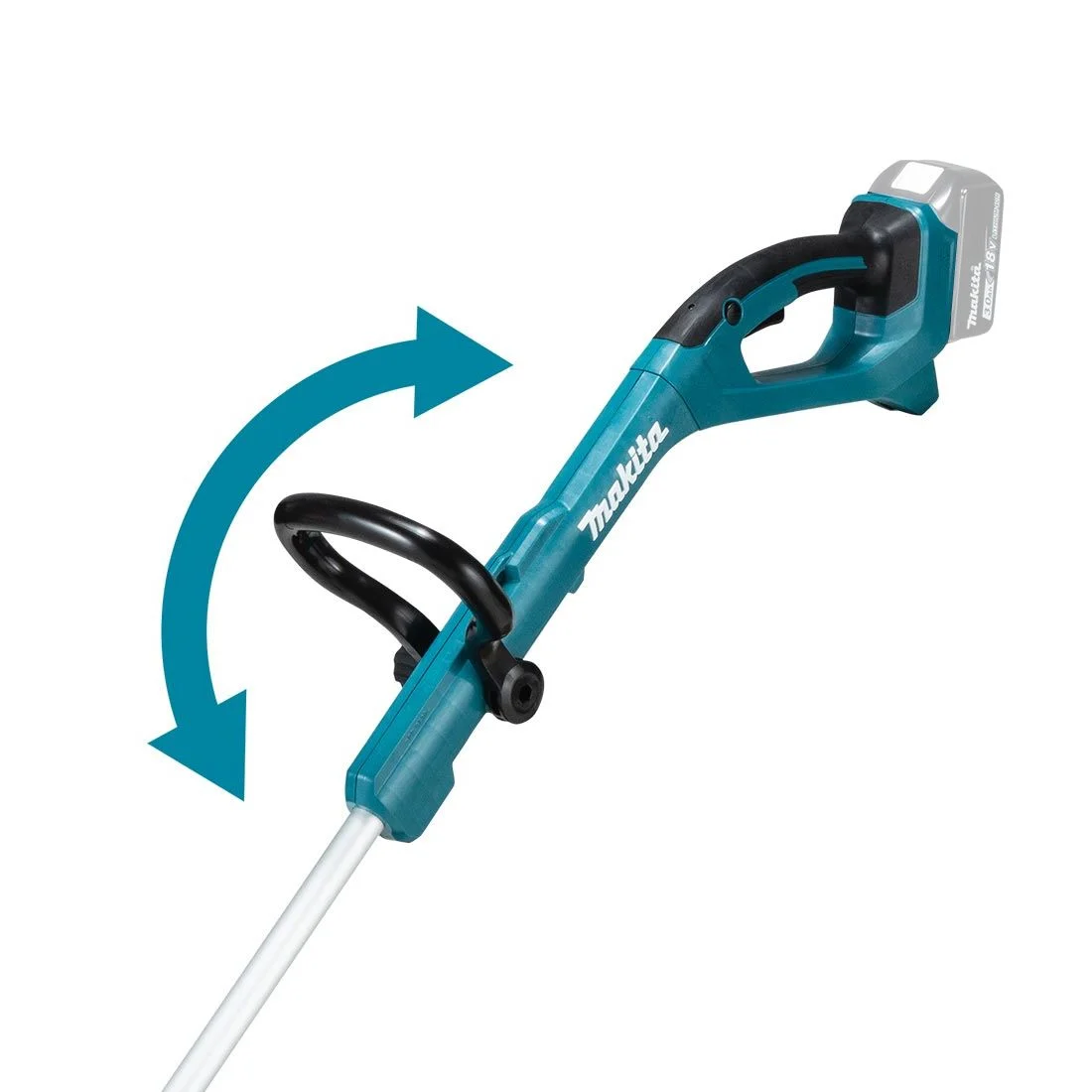 Makita DUR193Z 18v LXT Cordless Grass Line Trimmer Strimmer Body Only - Image 8