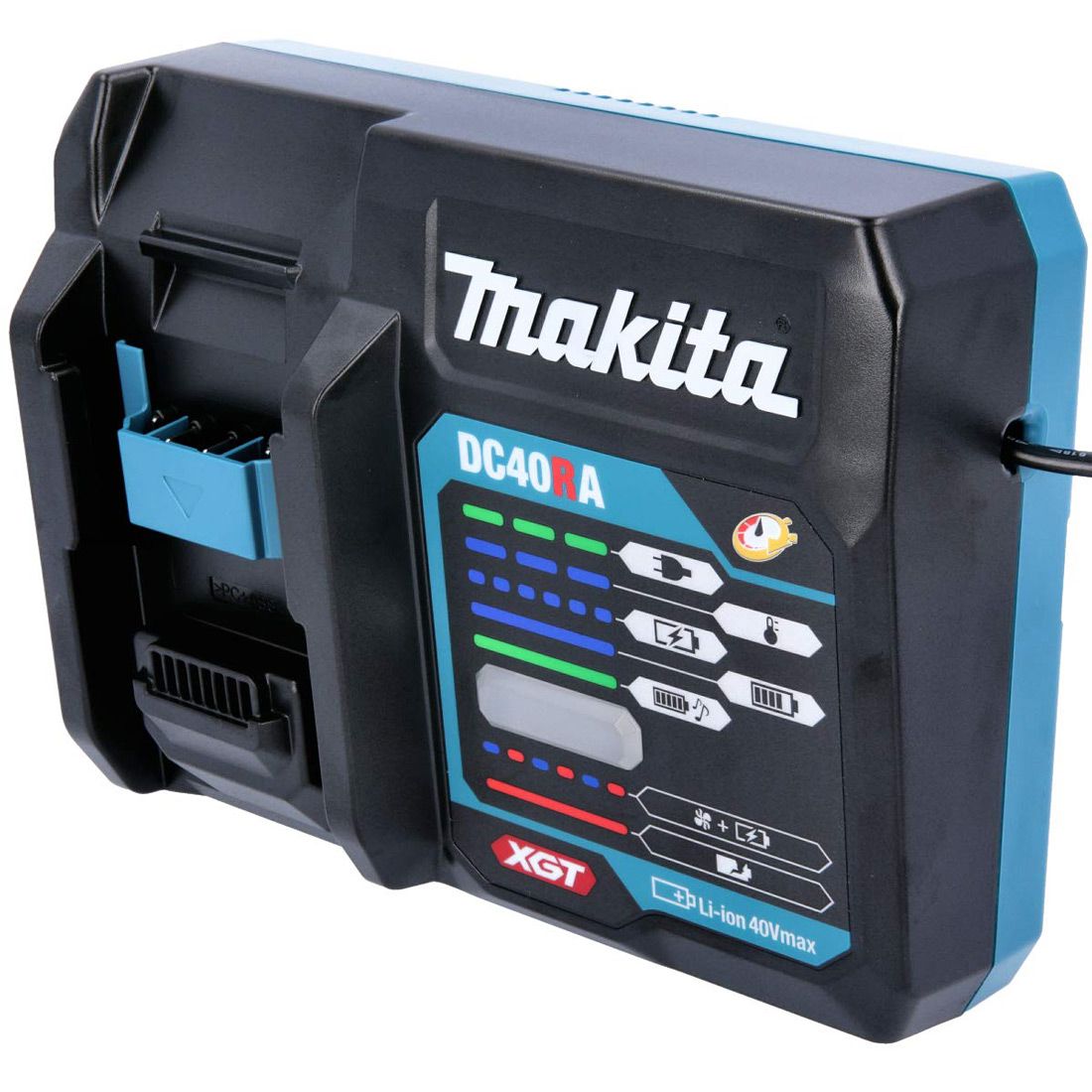 Makita DC40RA 191E08-6 40v Max XGT Li-Ion Rapid Battery Charger 240v - Image 7