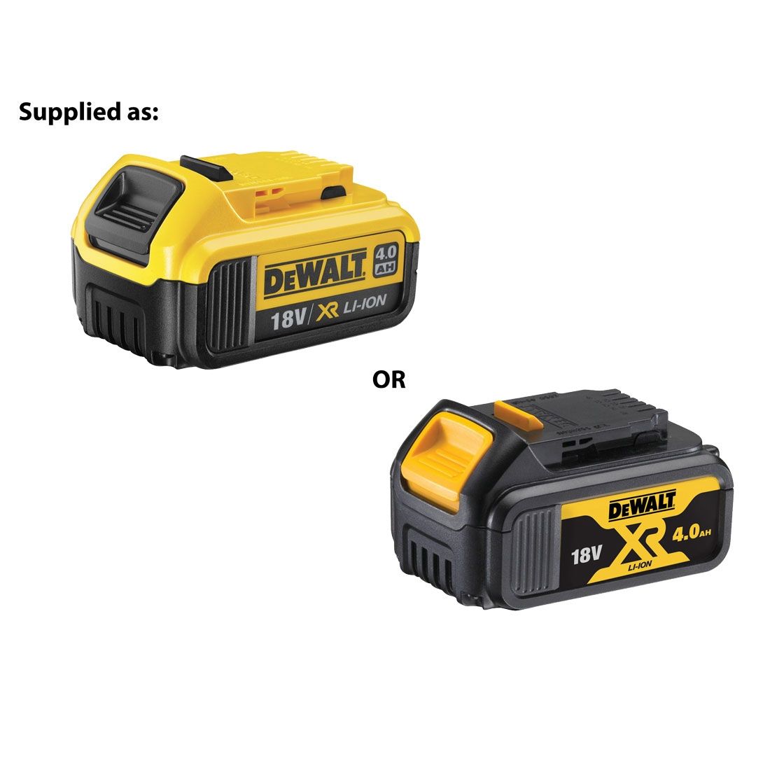 DeWalt DCB182 18v XR Slide 4.0Ah Li-Ion Battery - Image 4