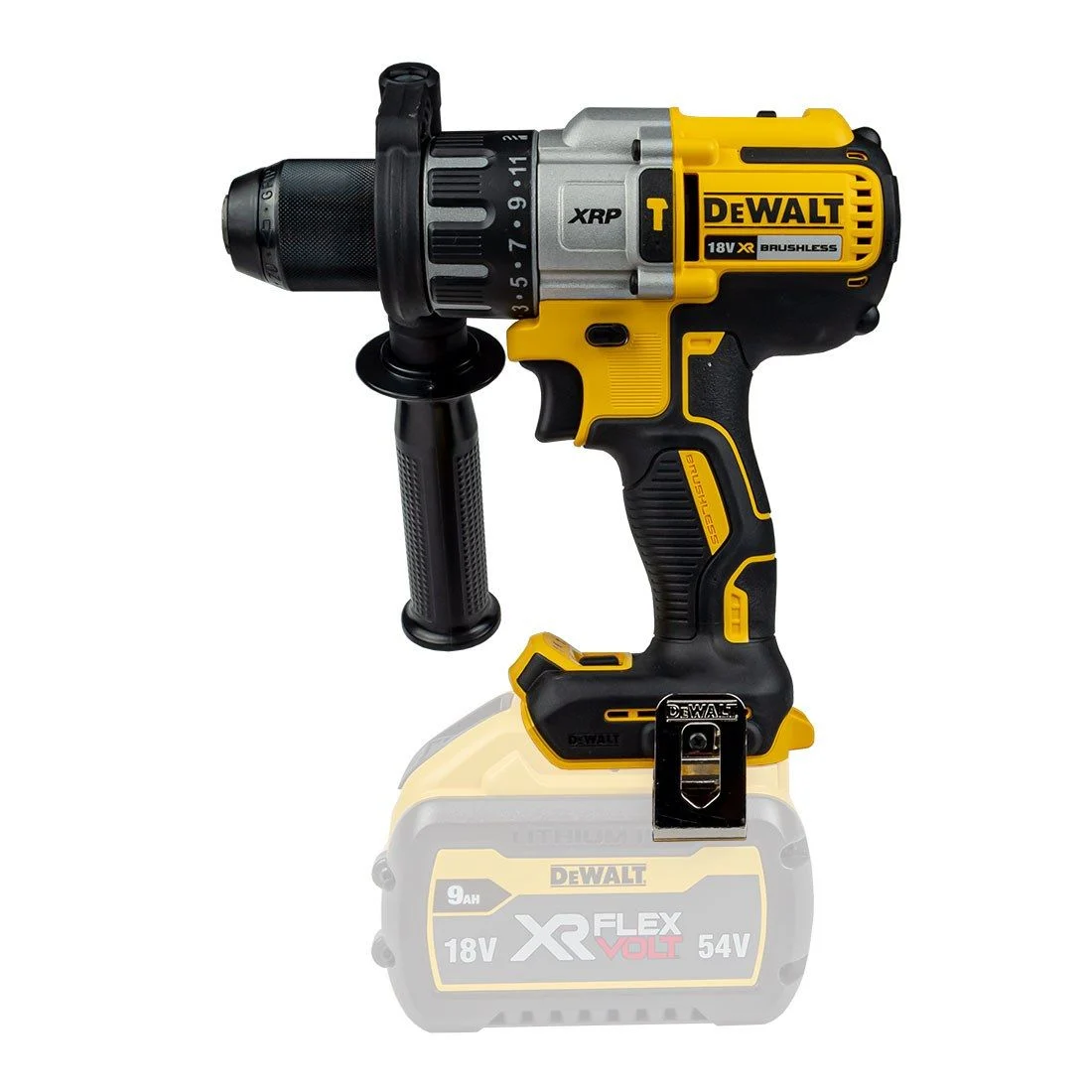 DeWalt DCD996N 18v XRP Brushless Combi Hammer Drill Body Only - Image 4