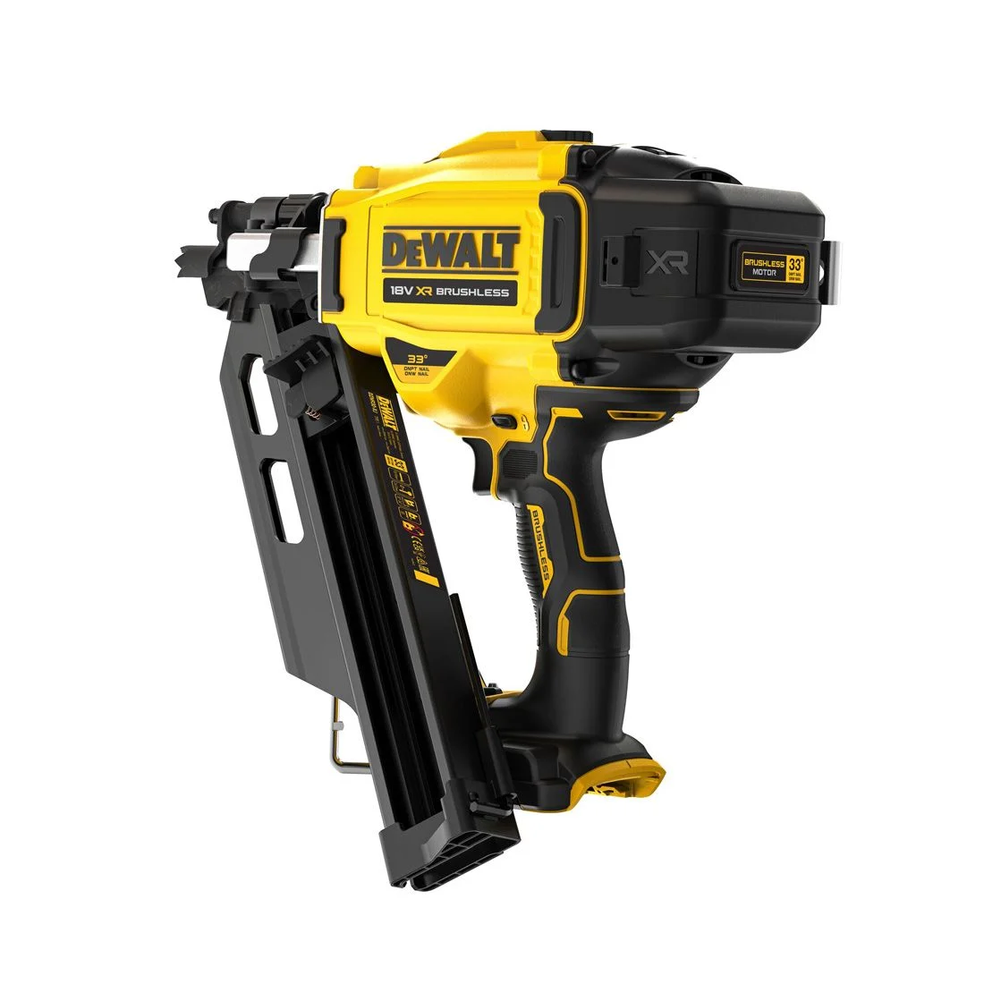 DeWalt DCN930N-XJ 18v XR Brushless First Fix 90mm Framing Nailer Body Only - Image 4