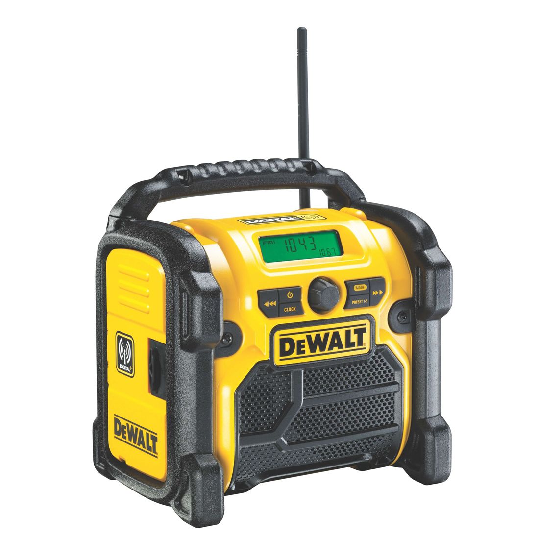 DeWalt DCR020 10.8 / 14.4 / 18v XR Li-Ion DAB+ Compact Radio Body Only - Image 2