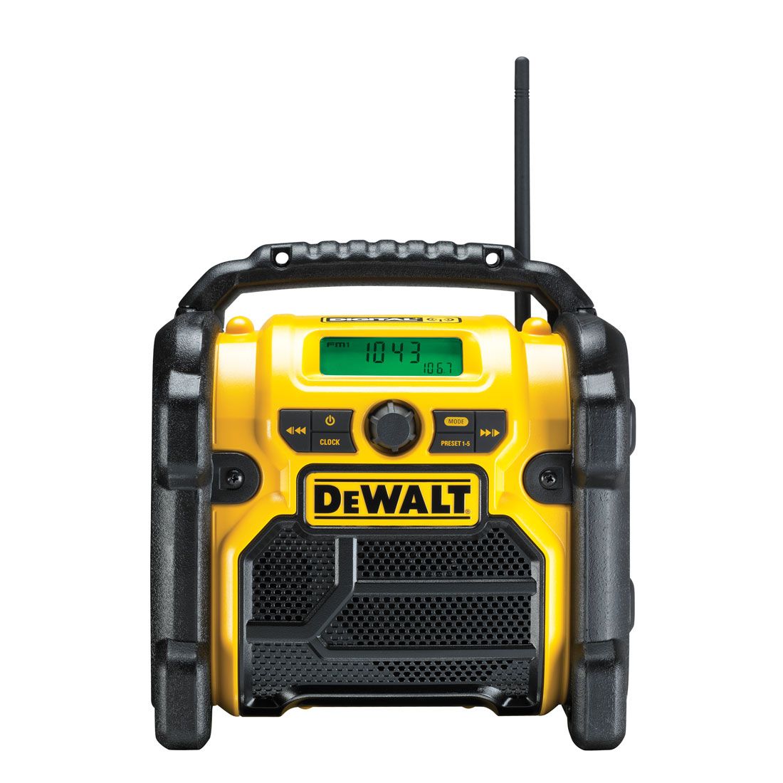DeWalt DCR020 10.8 / 14.4 / 18v XR Li-Ion DAB+ Compact Radio Body Only - Image 3