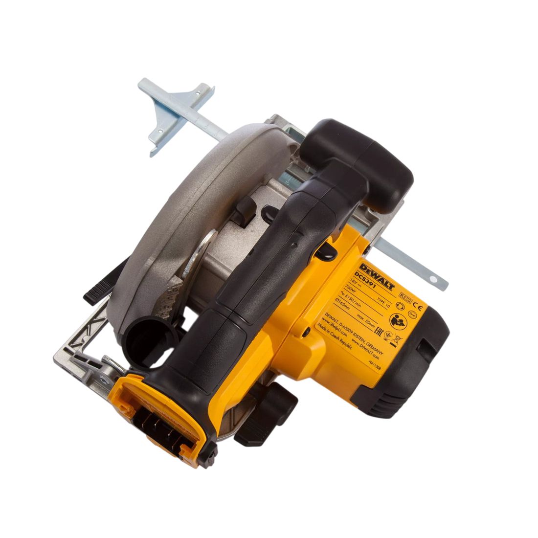 DeWalt DCS391N 18v XR 165mm Cordless Circular Saw Body Only - Image 4