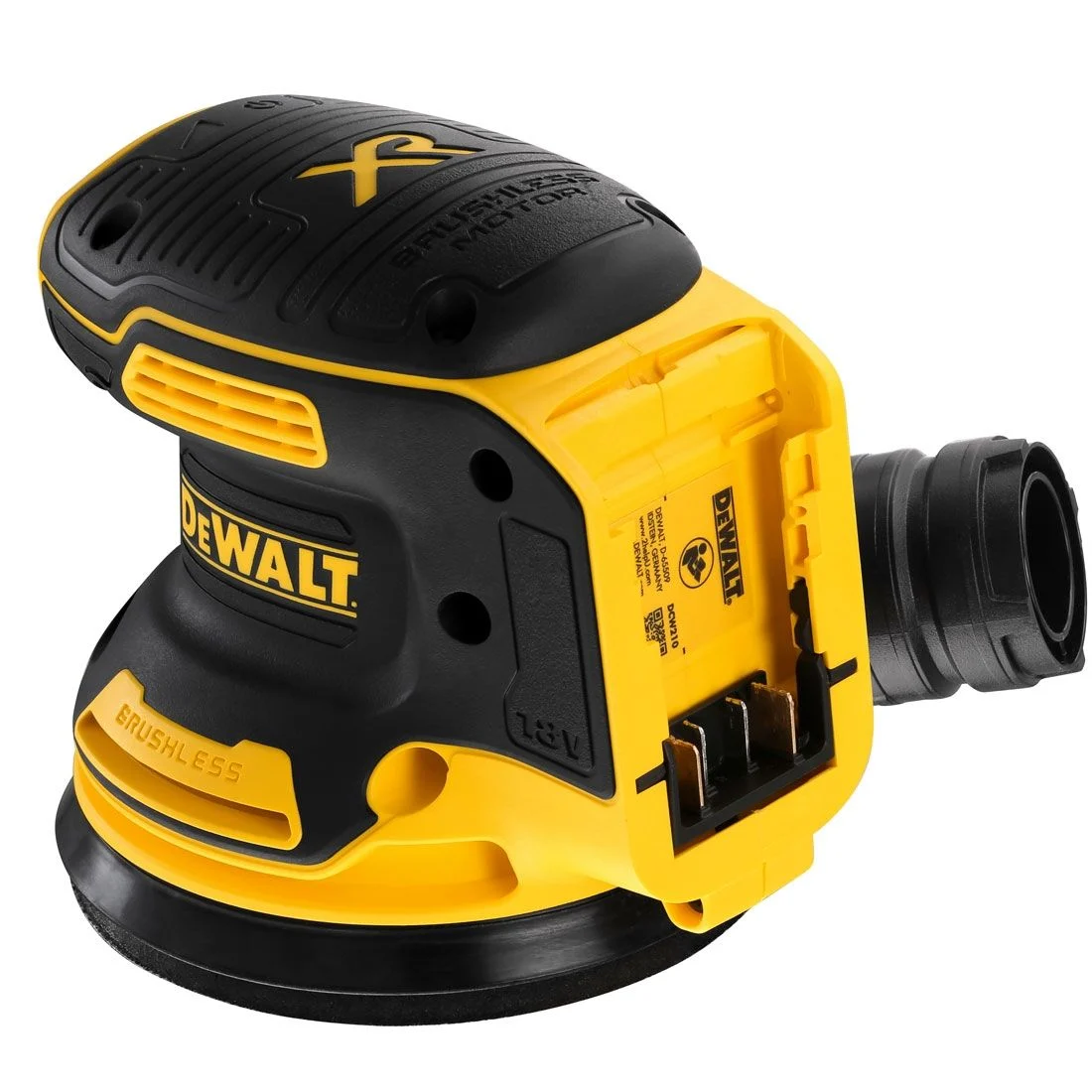 DeWalt DCW210N-XJ 18v XR Cordless Brushless 125mm Random Orbit Sander Body Only - Image 5