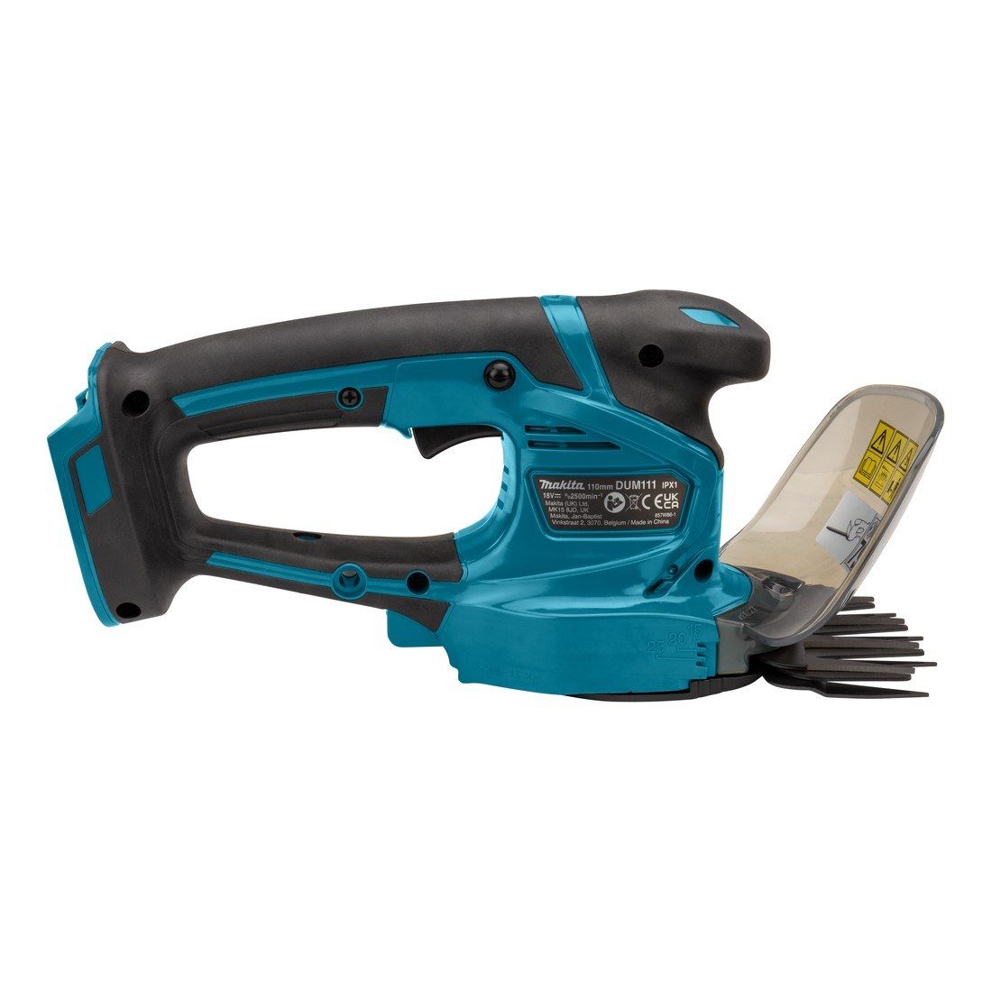 Makita DUM111ZX 18v LXT Cordless Grass Shears Body Only with Hedge Trimmer Blade - Image 4