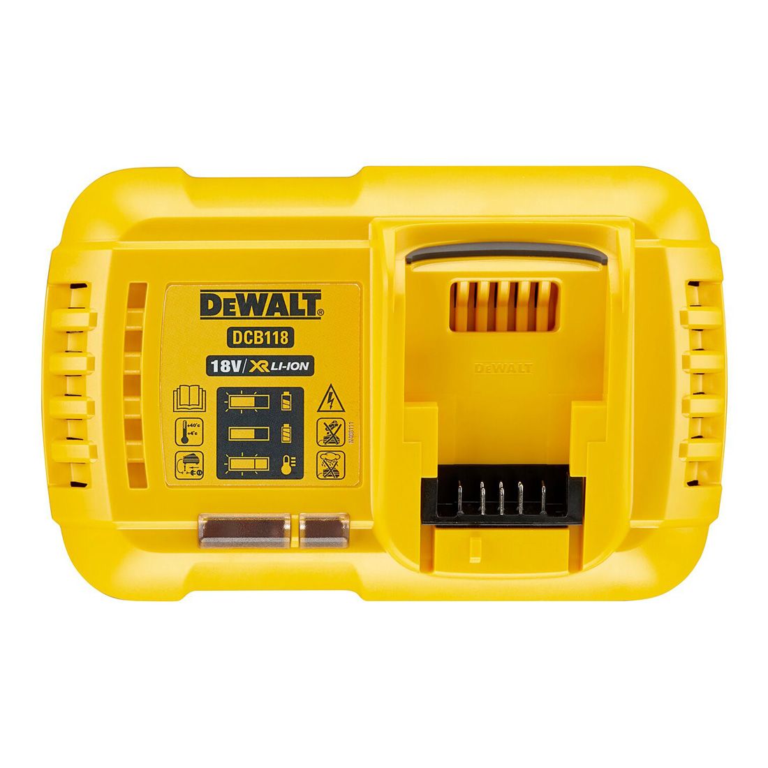 DeWalt DCB118 Fan Cooled Fast Battery Charger for 18v XR & 54v XR FLEXVOLT Li-Ion Batteries - Image 2